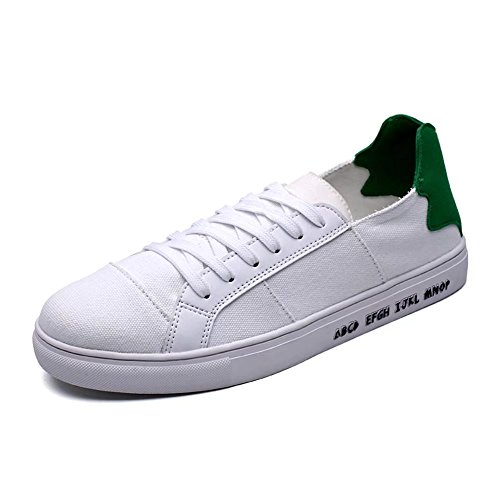 virility 温尔仕 2017夏季新品男士透气帆布鞋 经典小白鞋休闲男鞋 yy